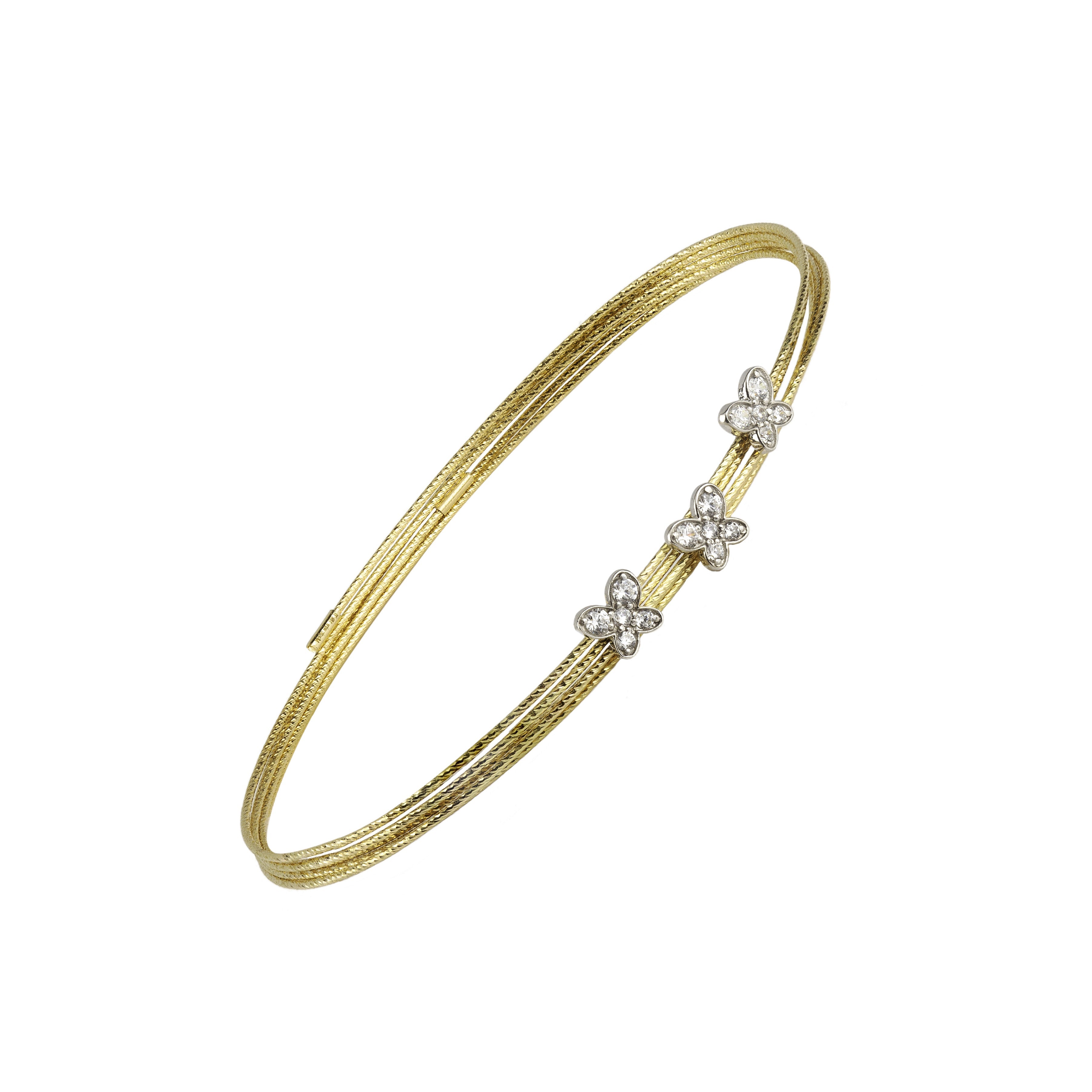 BUTTERFLY bracelet 5 rows