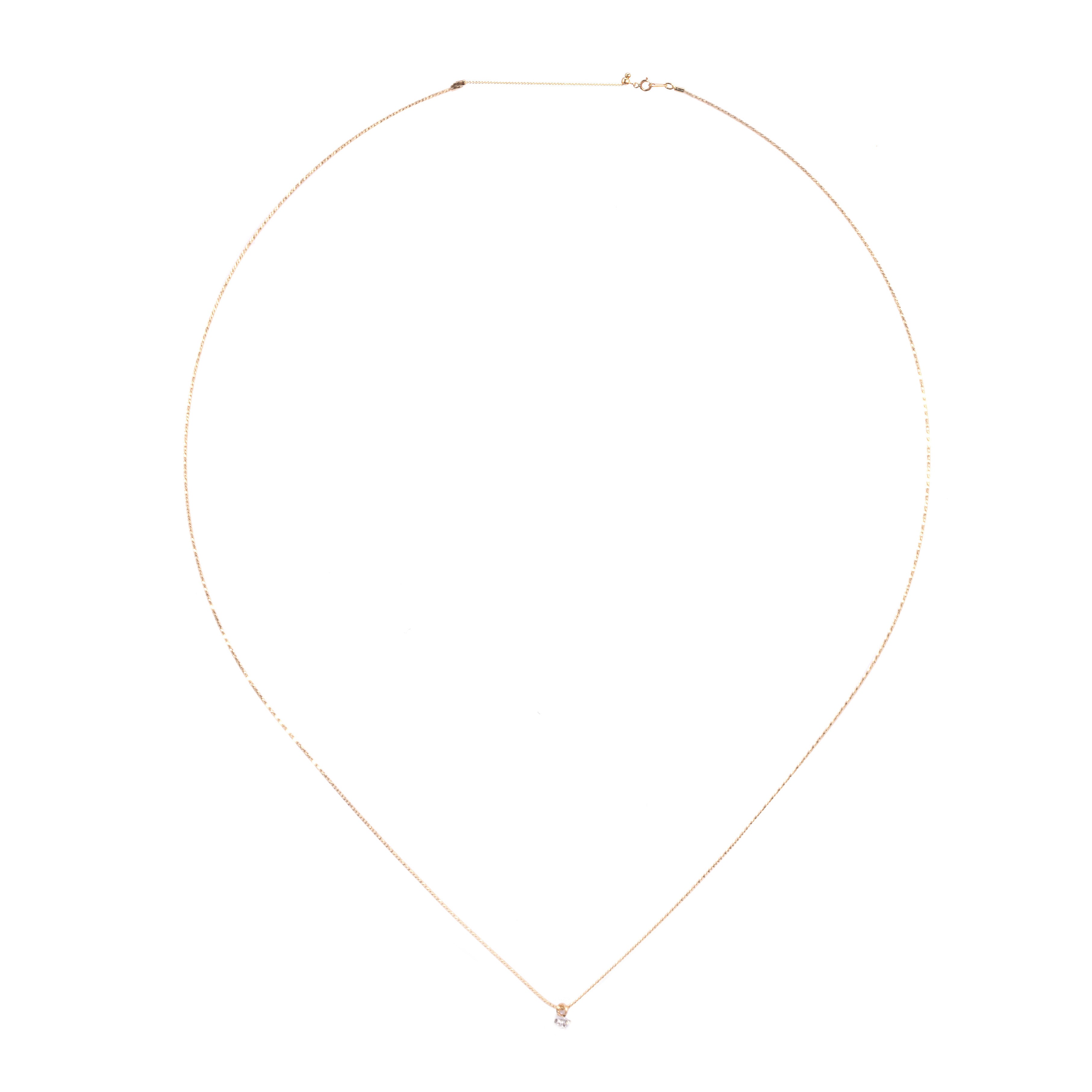 AFRODITE necklace 1 sparkle accent