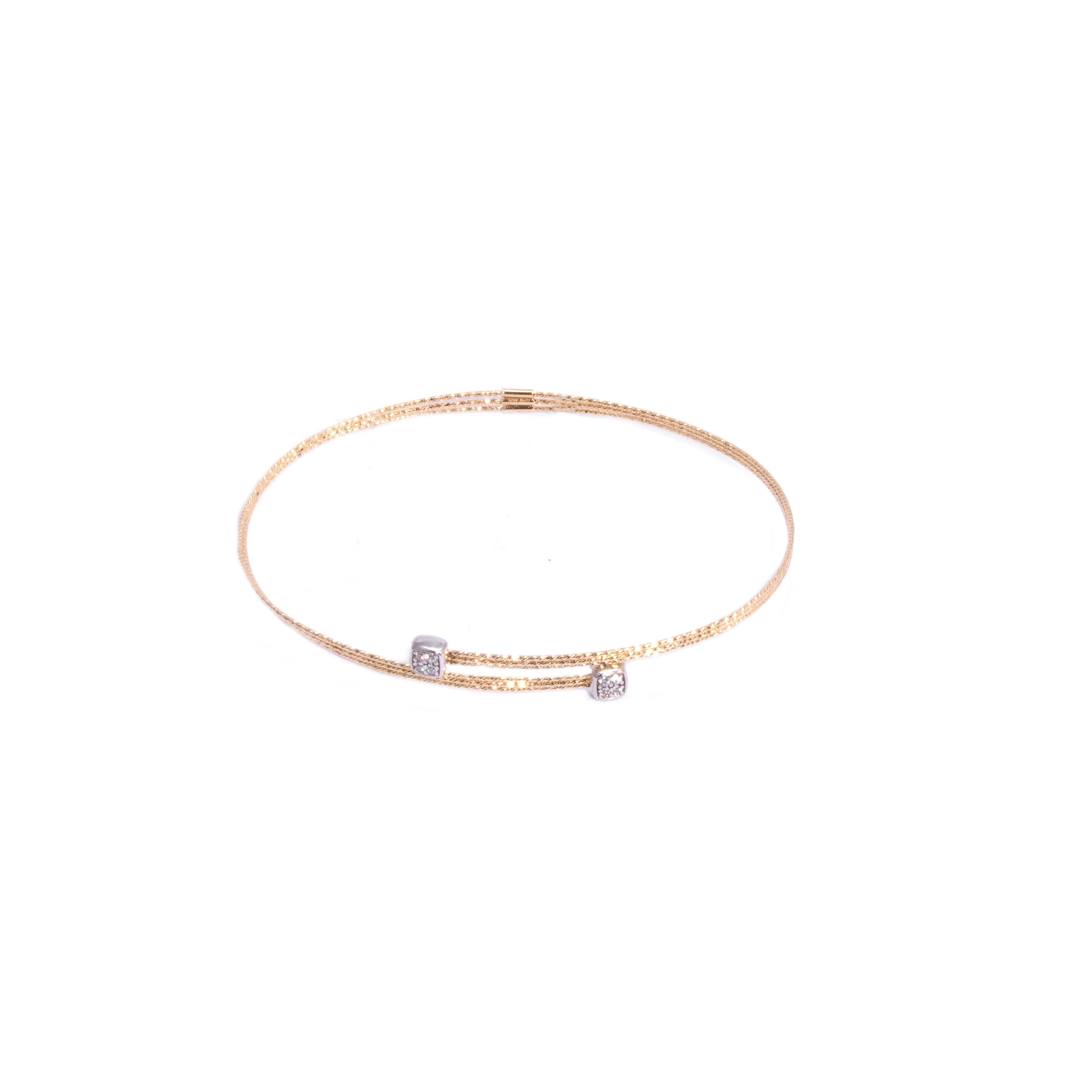 MUSA bracelet SQUARE PAVÈ