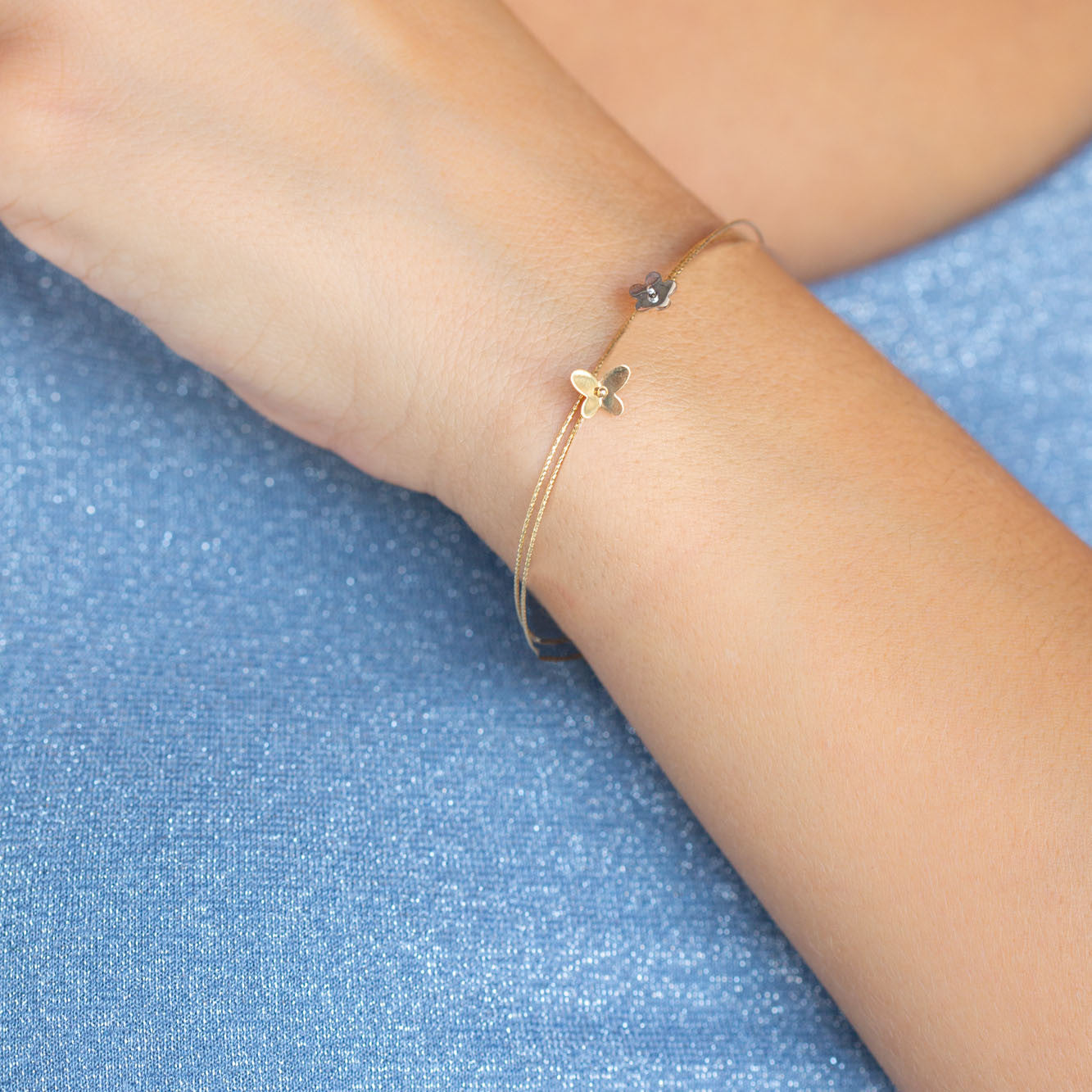 MARGHERITA bracelet 3 rows