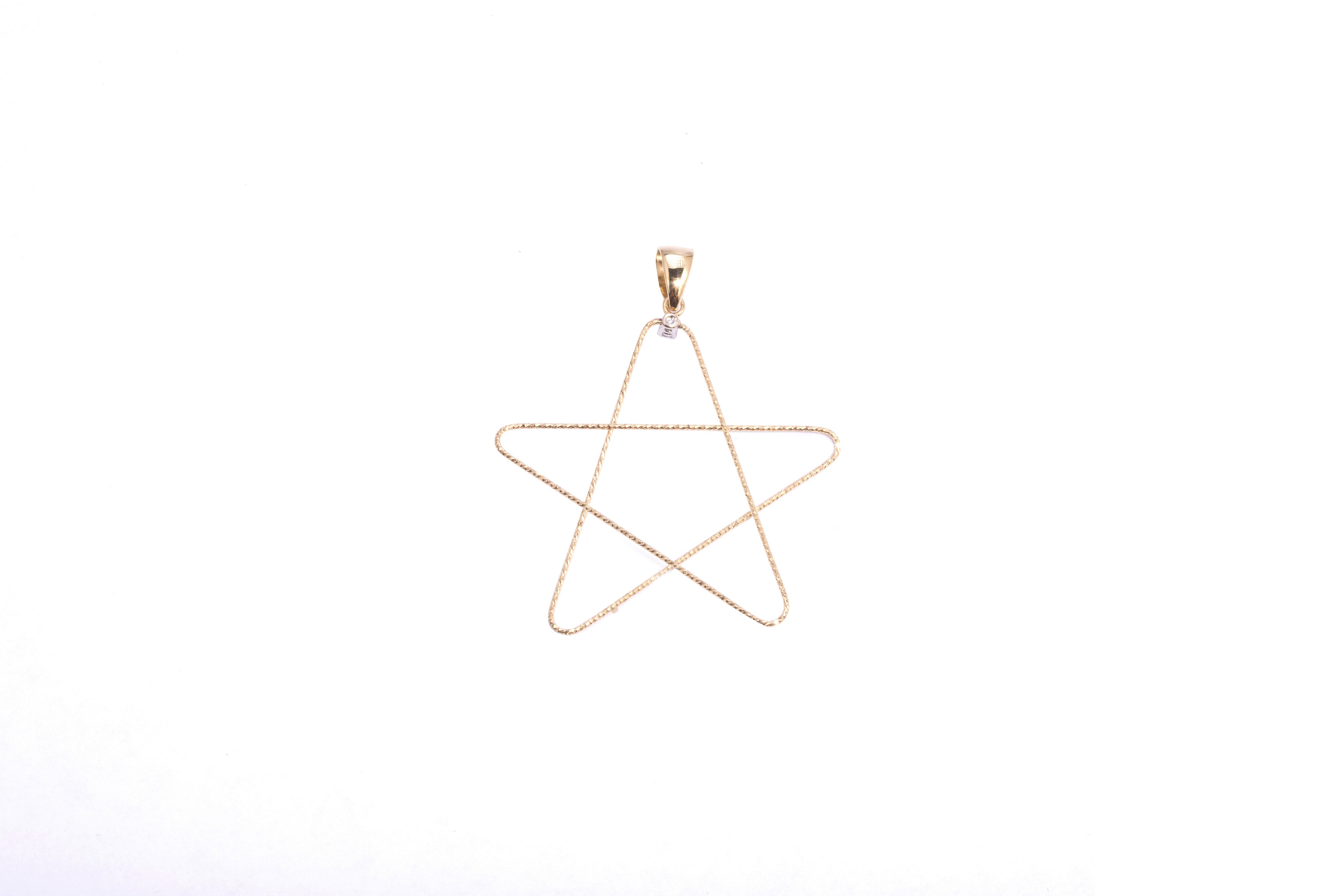 STELLA pendant 1 sparkle accent