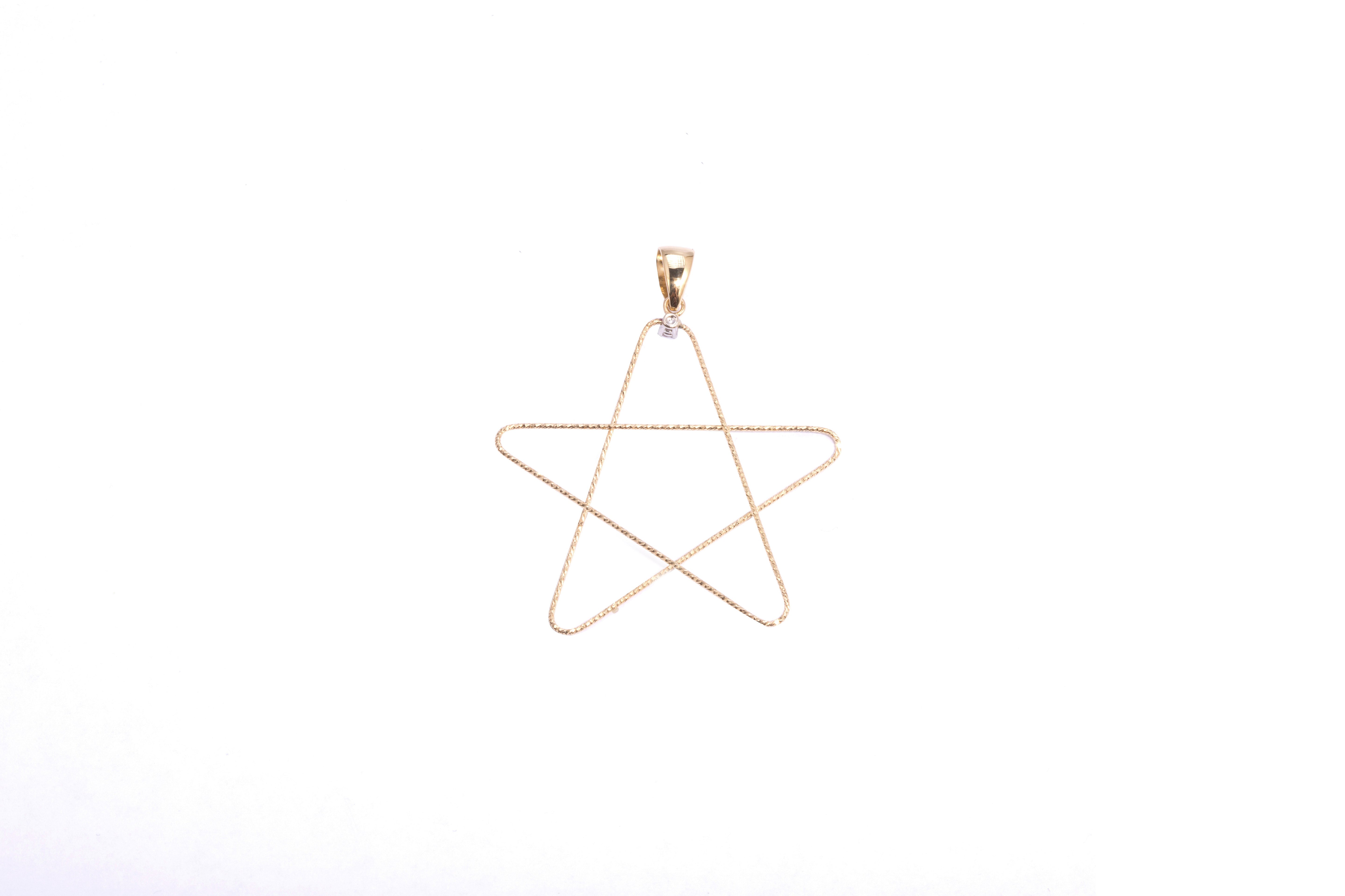 STELLA pendant 1 sparkle accent