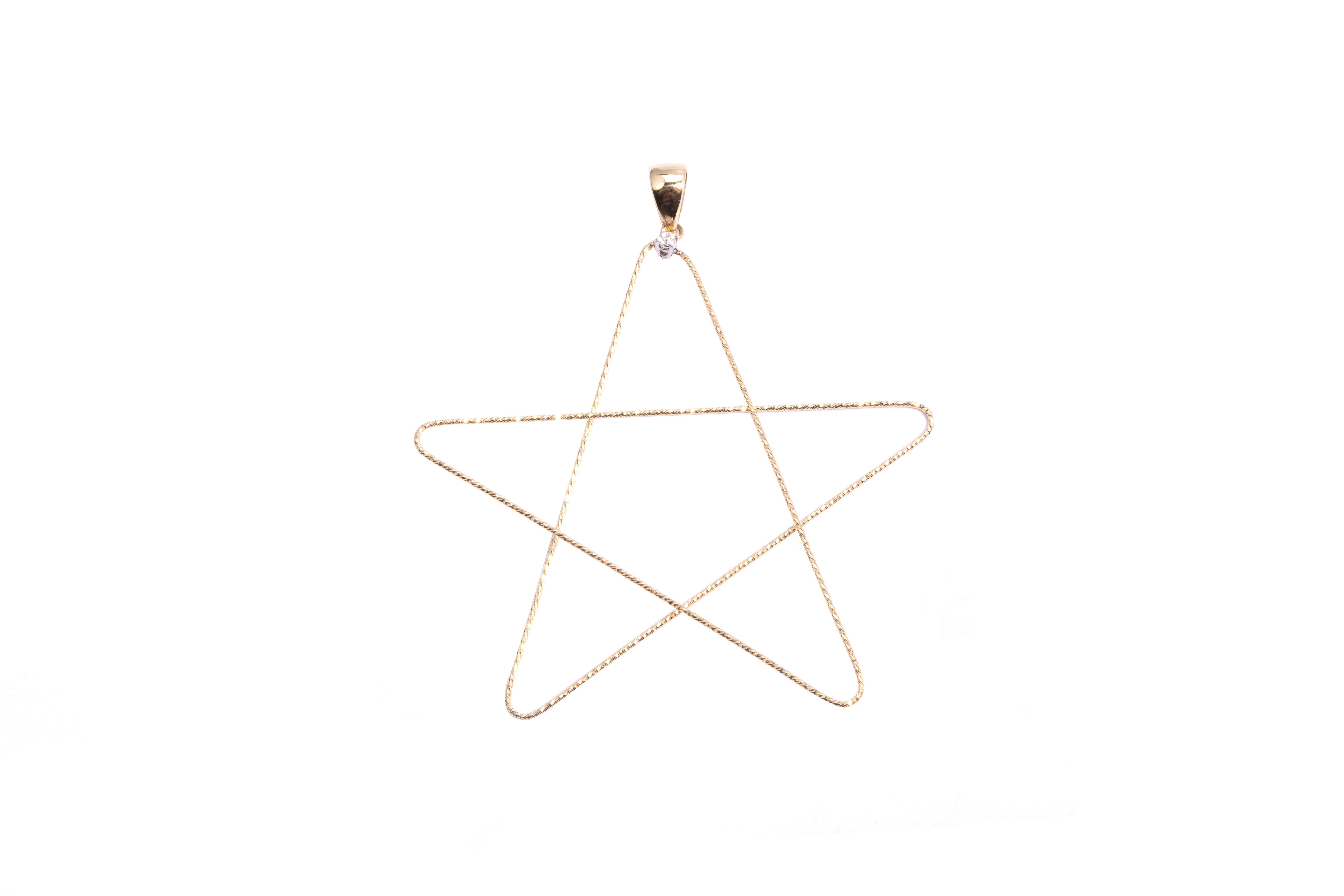 STELLA pendant 1 sparkle accent