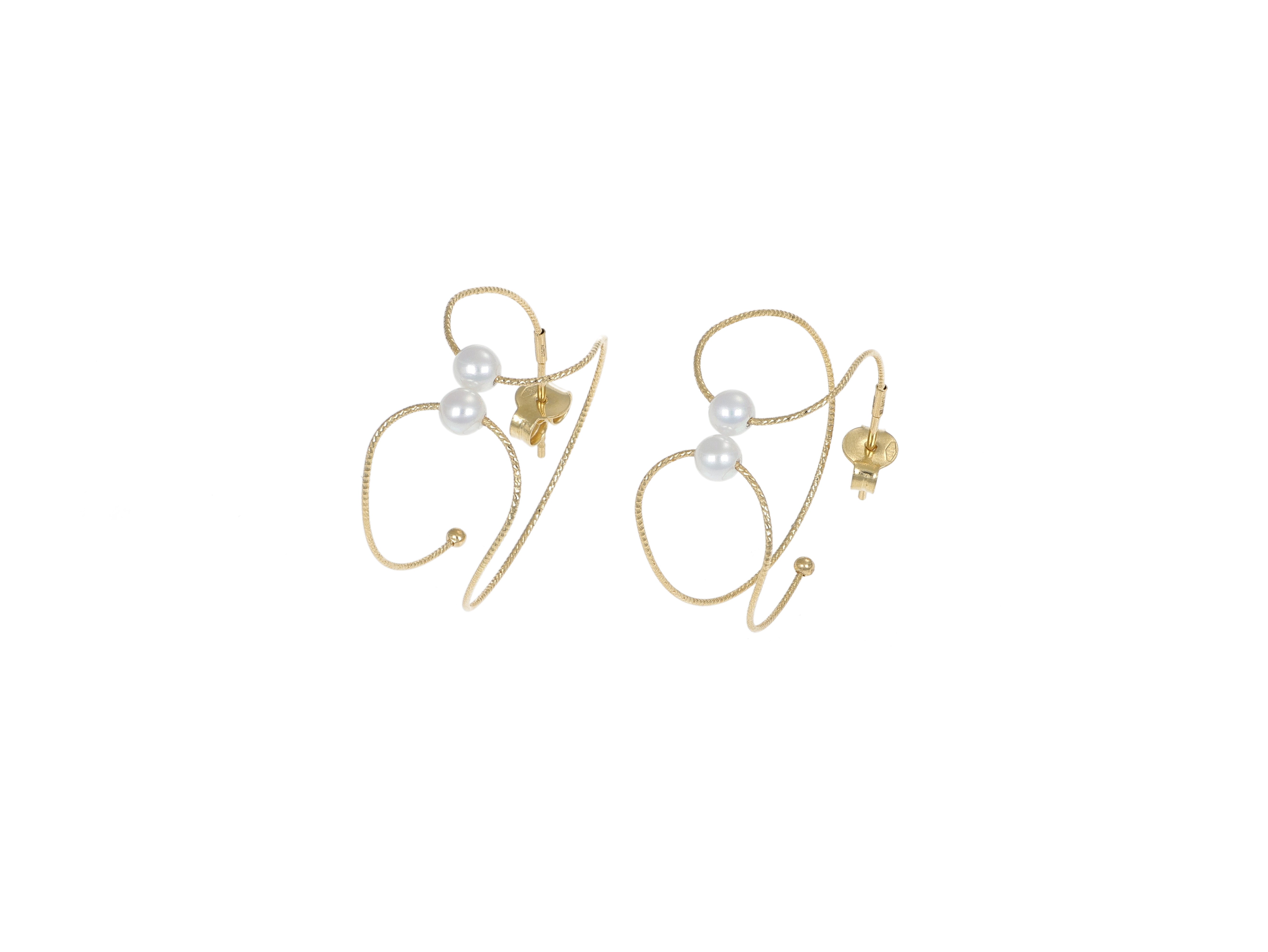 NEBULA earrings ø25 mm