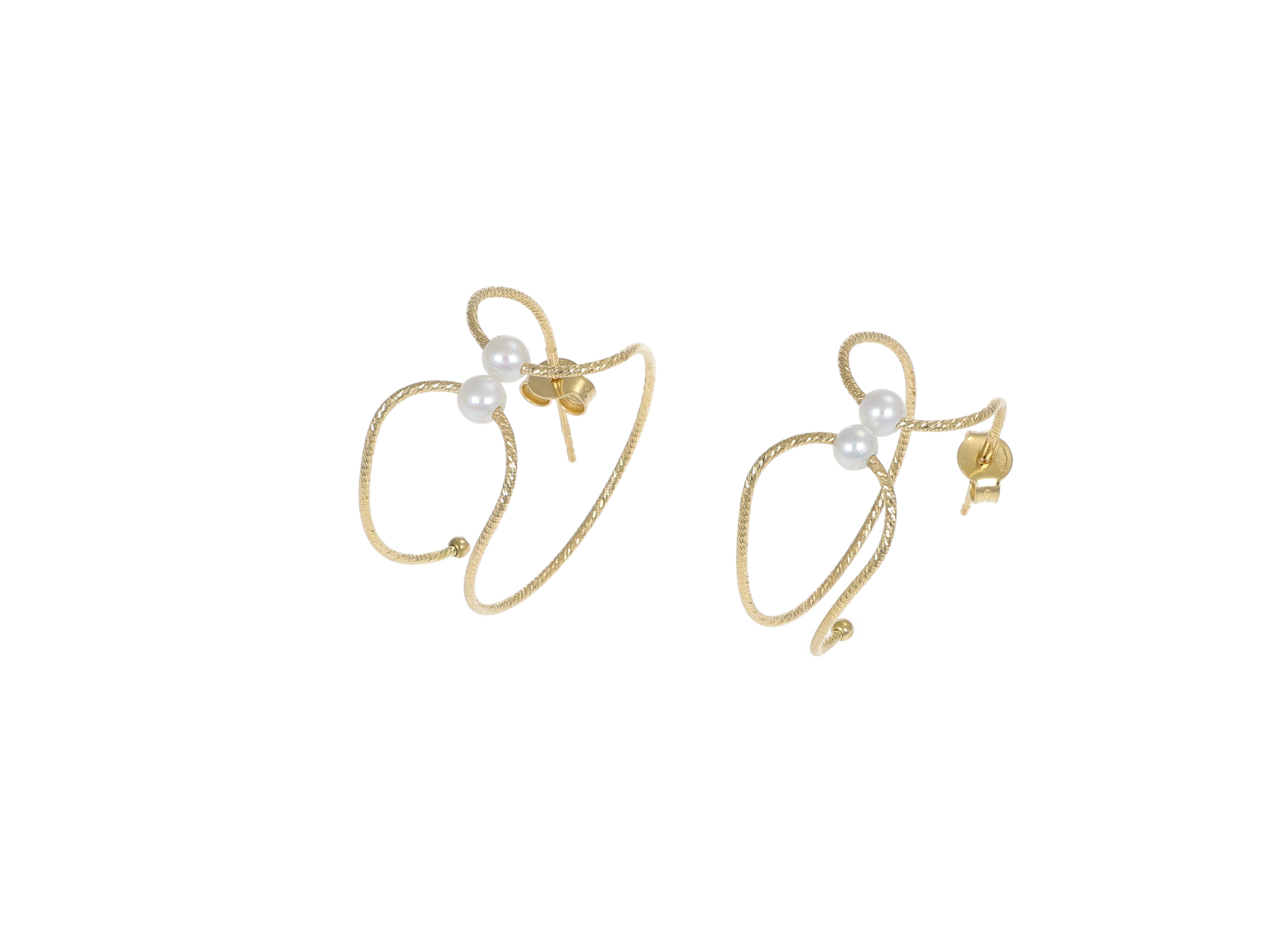 NEBULA earrings master ø25 mm