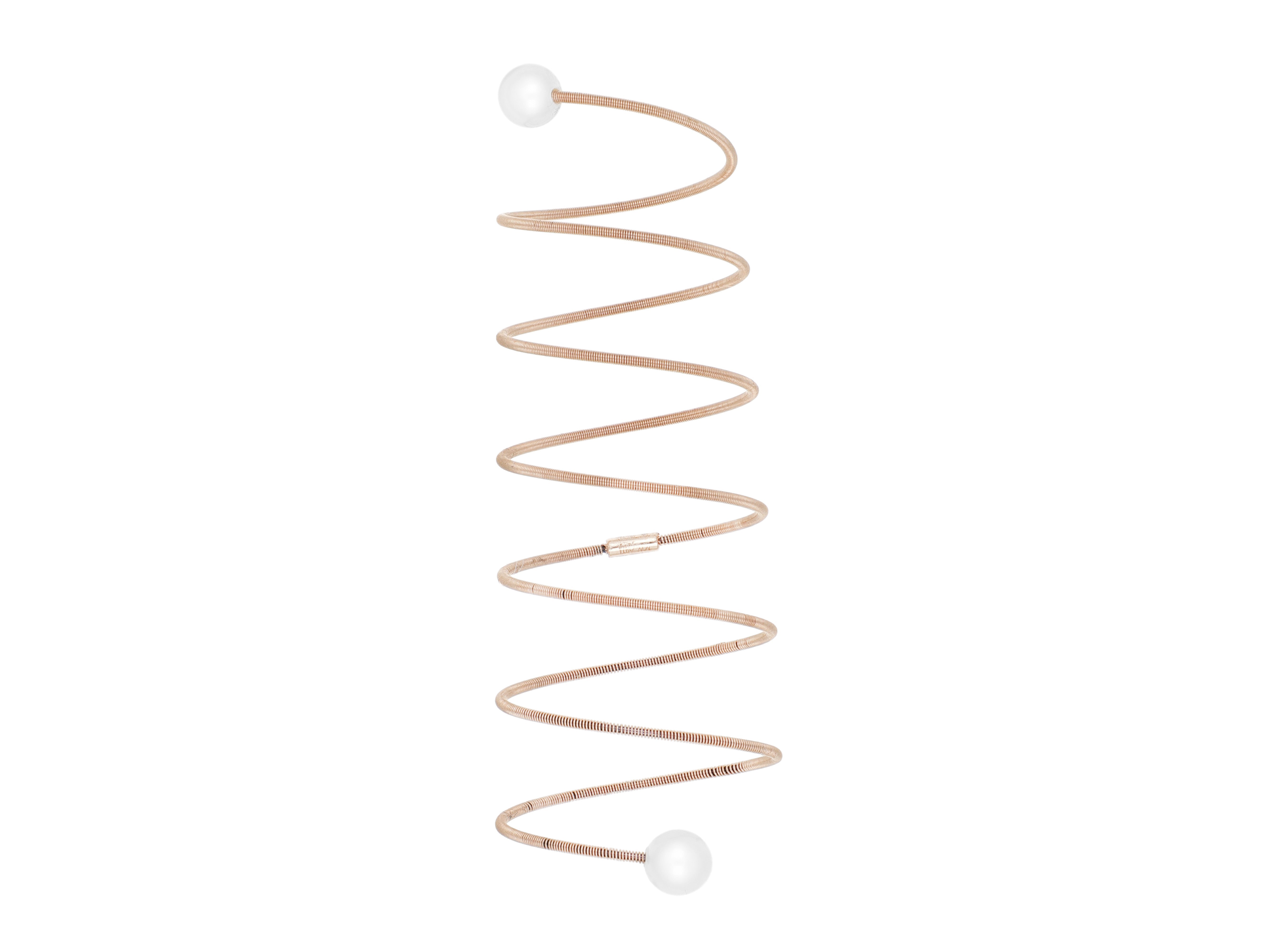 SETA ring spiral (ø4 mm pearls)