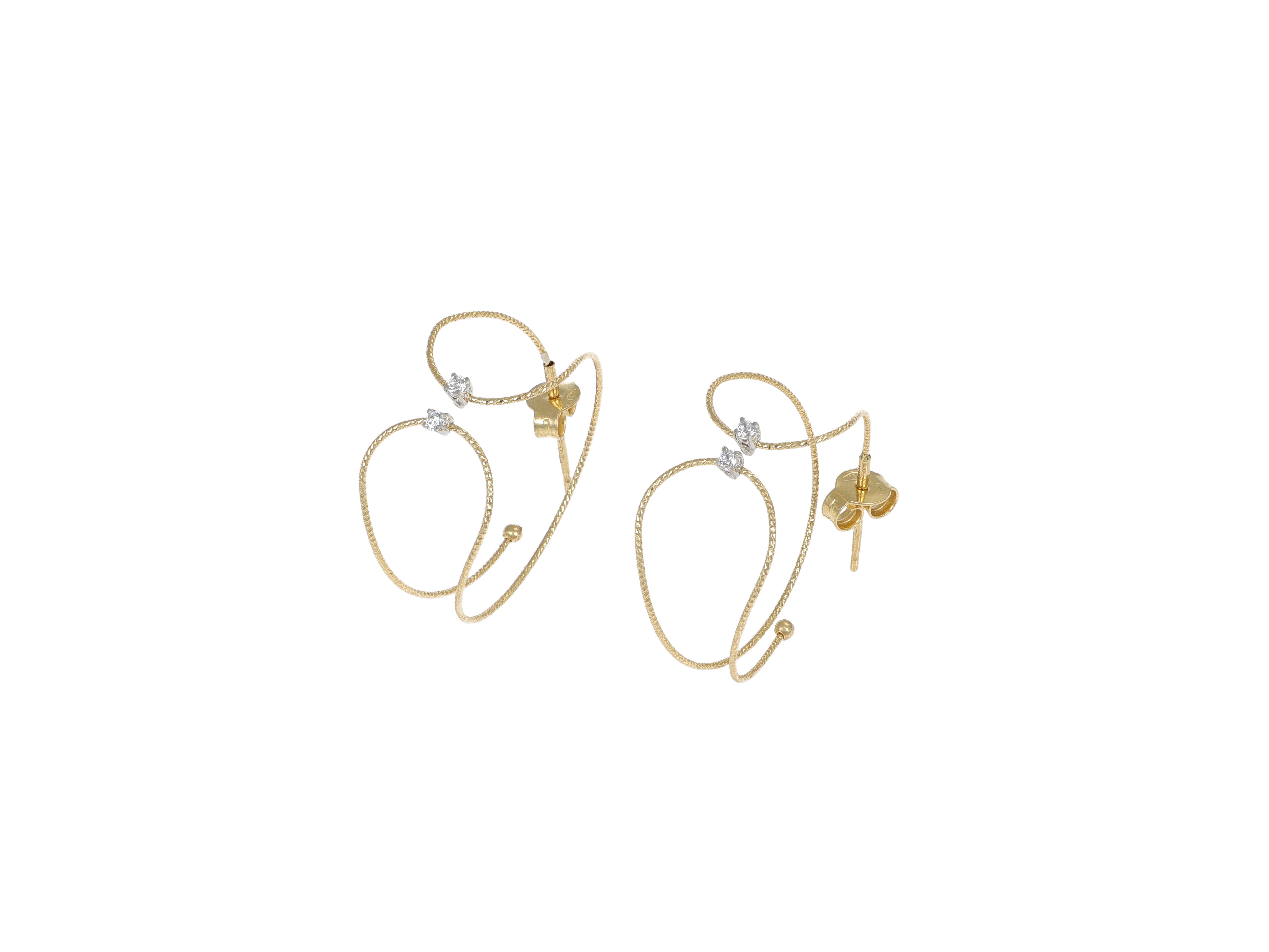 OLYMPIA earrings ø25 mm