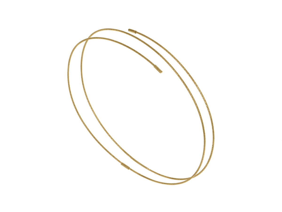 ANGEL bracelet 2 rows - Yellow Gold
